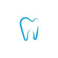 Ilustración de vector de plantilla de logotipo dental