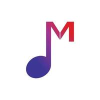 Music note Icon Vector illustration design