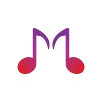 Music note Icon Vector illustration design