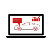 Car repair icon. Automotive icons vector