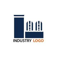 diseño de la industria del logotipo vector