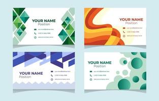 Namecard for Business Template vector