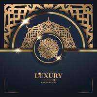 Luxury golden mandala background Free Vector