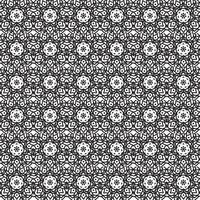 papel tapiz de mandala geométrico de fondo de patrón sin costuras de batik clásico. elegante motivo floral tradicional vector