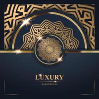 Luxury golden mandala background Free Vector