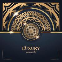 Luxury golden mandala background Free Vector