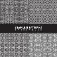 Classic batik seamless pattern background  geometric mandala wallpaper. elegant traditional floral motif vector