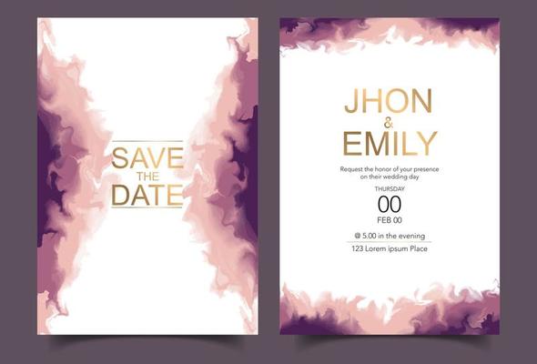 invitation to the wedding, a great celebration of lovers, the bride and groom.background texture luxury liquid marble and gold. for business cards, flyers, flyer, banner, website, paper printing.
