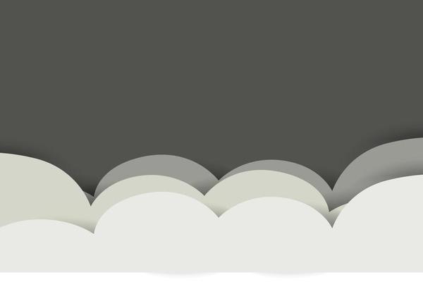 paper cut background. Abstract realistic papercut decoration textured with wavy layers. 3d topography relief. Vector topographic illustration. Cover layout template.