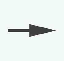 arrow icon vector on white background. arrow icon vector