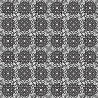 papel tapiz de mandala geométrico de fondo de patrón sin costuras de batik clásico. elegante motivo floral tradicional vector