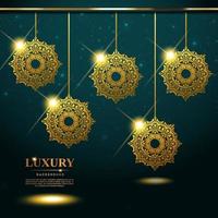 Luxury golden mandala background Free Vector