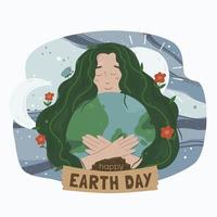 Earth Day Celebration Concept vector