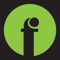 f letra logo alfabeto diseño icono para empresa y negocio vector