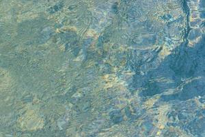 Top view swimming pool and ripped water abstract background photo