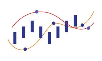 An illustration of the volatility in the stock market vector