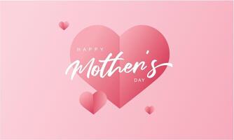 Happy Mothers Day. an element template decoration to celebrate mothers day. vector