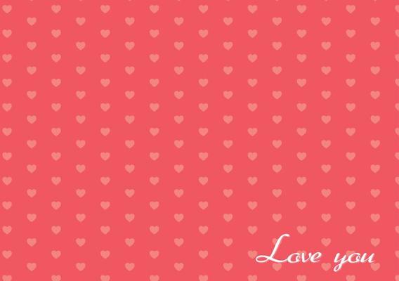 Happy Valentine's Day Greeting Card Vector Illustration