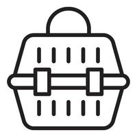 Vector of animal pet basket for website, icon, symbol, presentation