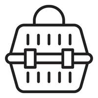 Vector of animal pet basket for website, icon, symbol, presentation