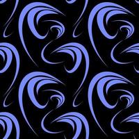 líneas onduladas de patrones sin fisuras. medusas estilizadas. humo ondulado - fondo para imprimir en tela vector