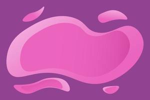 Abstract fluid purple vector