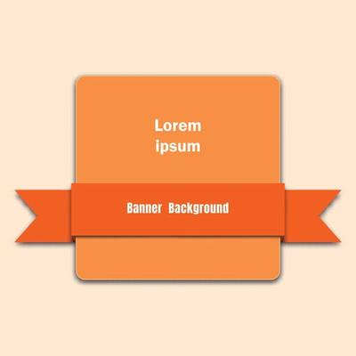 Orange Banner Vector Art, Icons, and Graphics for Free Download