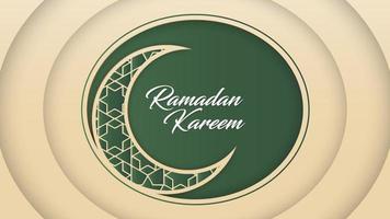 ramadan kareem background design vector