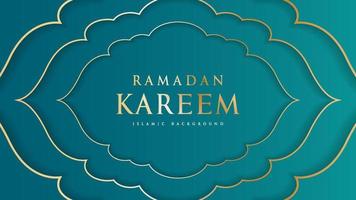 ramadan kareem background design vector