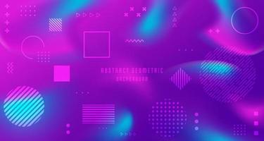 Abstract gradient futuristic shape pattern with geometric style template. Overlapping for creative style background. Illustration vector