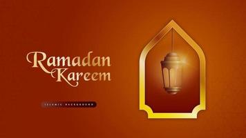 ramadan kareem background design vector