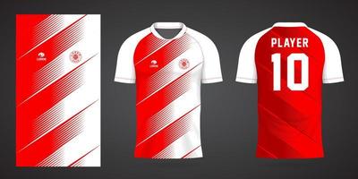 sports shirt jersey design template vector