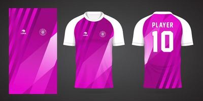 sports shirt jersey design template vector