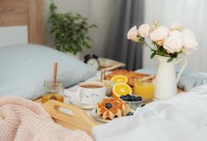 Breakfast in bed photo