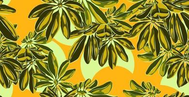 Flower Pattern Background Vector