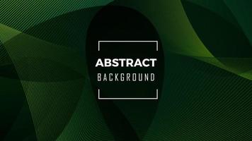 Modern wave curve abstract presentation background vector