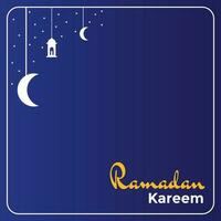 ilustración vectorial gráfico de favor de ramadan kareem. perfecto para afiches de ramadán, tarjetas, plantillas, etc. vector