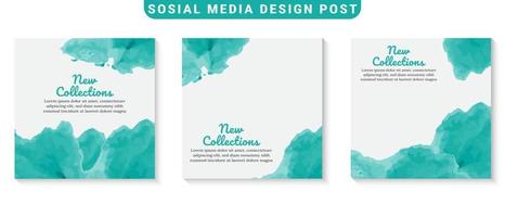 social media template banner fashion sale promotion vector