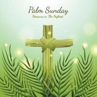 Palm Sunday Background vector