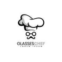 diseño de plantilla de logotipo de chef vector