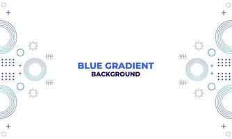 abstract blue gradient background vector