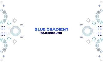 abstract blue gradient background vector