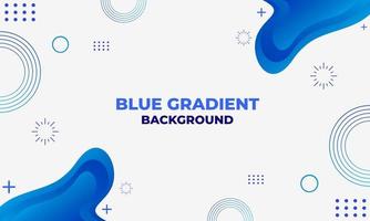 abstract blue gradient background vector