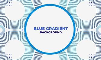 abstract blue gradient background vector