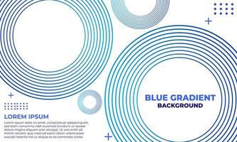 abstract blue gradient background vector