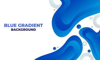 abstract blue gradient background vector