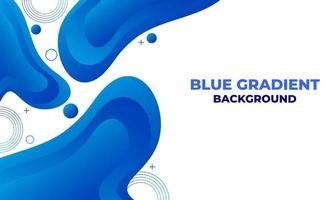 abstract blue gradient background vector