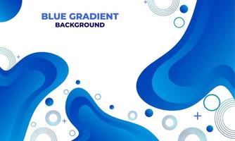 abstract blue gradient background vector