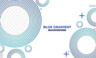 abstract blue gradient background vector