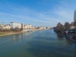 River Po in Turin photo